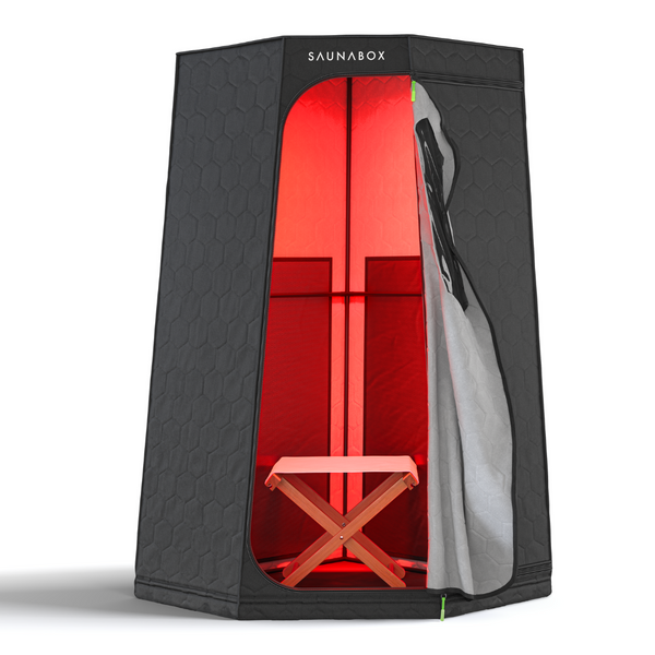 SaunaBox® Pulse PRO: Infrared Sauna with Red-light Therapy by SAUNABOX
